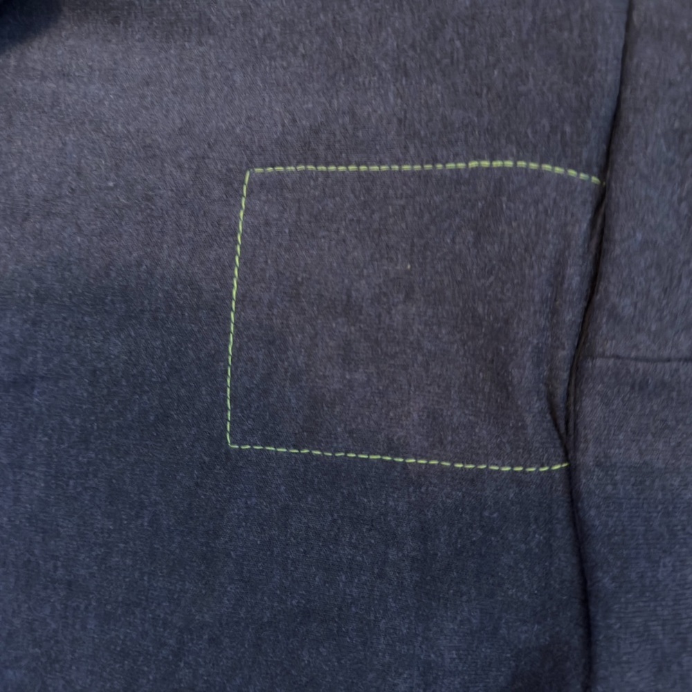 Rare Fleeced Lined Aviator Nation Navy 5 Stripe Hoodie - Picture 7 of 8